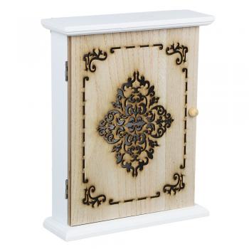 Ключница закрытая 20х27,5х6,5см МДФ 2 дизайна