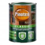 Декоративная пропитка Pinotex VOC Classic Plus 0,9л Красное дерево