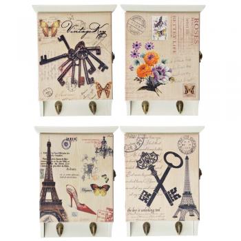 Ключница "Франсе" с крючками 27х20х6,5см