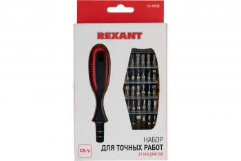 Набор отверток для точечных работ 37 предметов REXANT