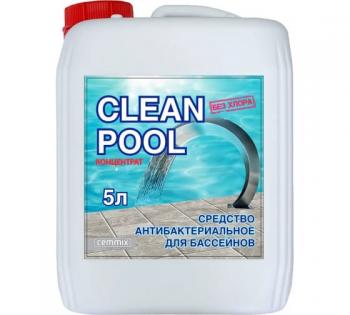 Средство бассейнов 5л антибактериальное POOL Cleaner