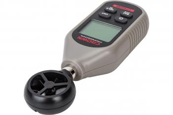 Измеритель анемометр-термометр скорости потока воздуха CROWN CT44098