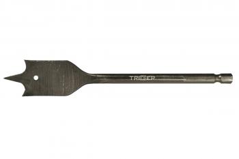 Сверло перовое 28мм с шестигранным хвостовиком витое ТРИГГЕР 71061