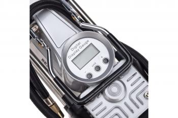 Компрессор автомобильный усиленный двухпоршневой цифровой 60л/мин, 10АТМ Rexant