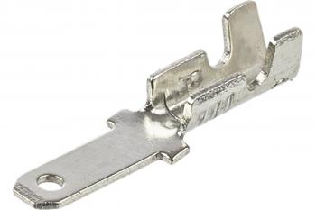 Клемма плоская штекер 2,8 мм 0,5*1,5 мм2 (2,8) папа