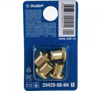 Набор ЗУБР центровка-кернер по дереву 8 мм (4 шт) Профессионал