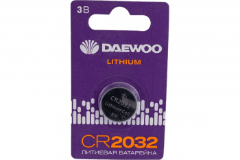 Батарейка CR2032 3V lithium DAEWOO