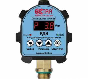 Реле давления воды электронное для насоса РДЭ-10-2.2