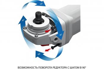 Углошлифмашина ЗУБР Профессионал, 125 мм, 1100 Вт УШМ-П125-1100 Э