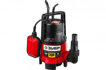 Насос дренажный НПГ-М1-300 Зубр 300 Вт, 110 л/мин, Н-4 м