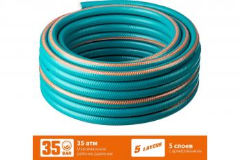 Шланг поливочный 35 атм., армированный 1/2&quot;х15 м Grinda