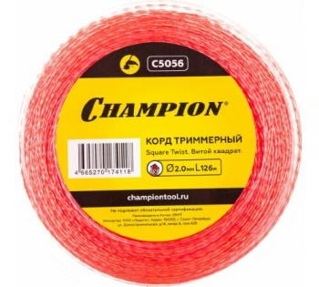 Корд для триммера Square Twist DUO 2,0 мм*126 м витой квадрат