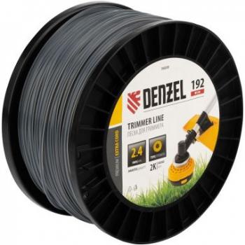 Леска для триммеров круглая 2,4 мм х 192 м EXTRA CORD DENZEL 96808