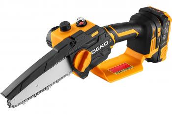 Пила цепная аккумуляторная DEKO DKCHS 20-6Pro 2*2 Ач
