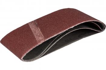 Лента шлифовальная ЗУБР 75*457 мм, Р80, 3 шт.