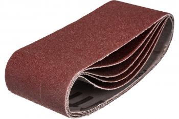 Бесконечная шлифовальная лента 75*457 мм, Р80, 5 шт., Зубр.