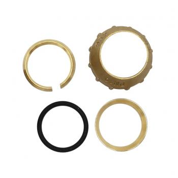 Угольник латунь для ПНД 32*1" внутренняя резьба