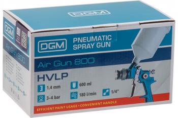 Краскораспылитель DGM Air Gun 800 ф 1.4мм