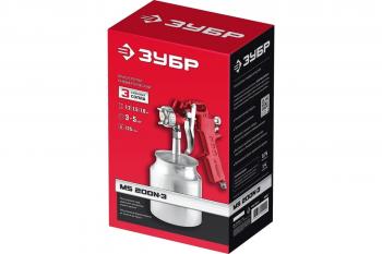 Пневматический краскопульт с нижним бачком ЗУБР MS200N-3