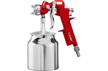 Пневматический краскопульт с нижним бачком ЗУБР MS200N-3