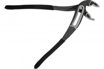 Клещи переставные 240 мм обливные рукоятки Denzel