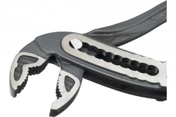 Клещи переставные 240 мм обливные рукоятки Denzel