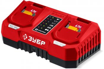 Устройство зарядное Зубр БЗУ-20-2 20В, 2*3А для LMS