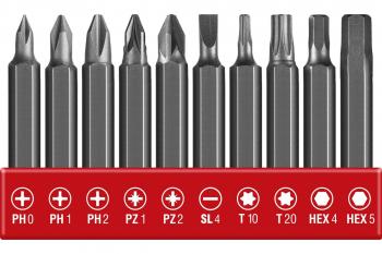 Отвертка аккумуляторная Зубр ViX-Т 3.6В, 10 бит, кейс