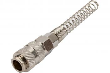 Соединитель рапид "мама" пружинка для шланга 6,5*10 мм