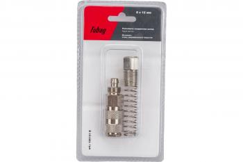 Соединитель рапид "мама" пружинка для шланга 8*12мм