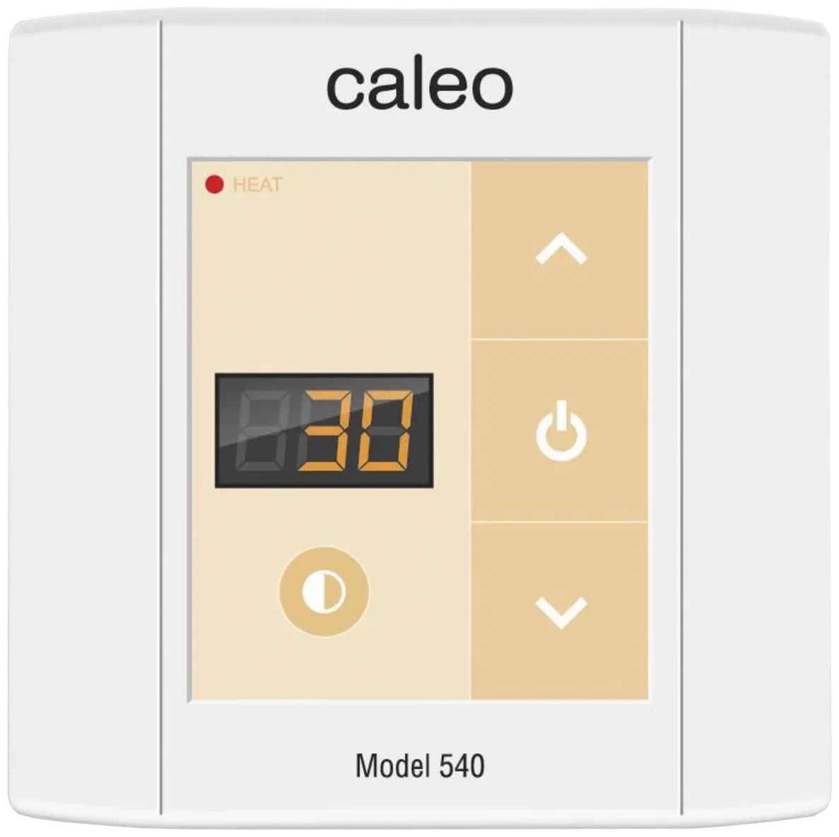 Терморегулятор CALEO 540, 4кВт  накл, белый