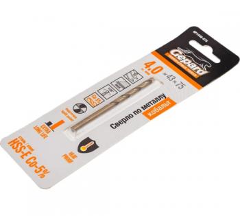 Сверло по металлу 4мм Gepard