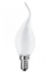 Лампа 60Вт Е14 свеча на ветру