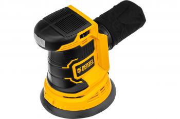 Эксцентриковая шлифовальная аккумуляторная машина Denzel cos-125-0, 18 В