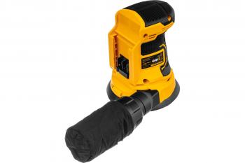 Эксцентриковая шлифовальная аккумуляторная машина Denzel cos-125-0, 18 В