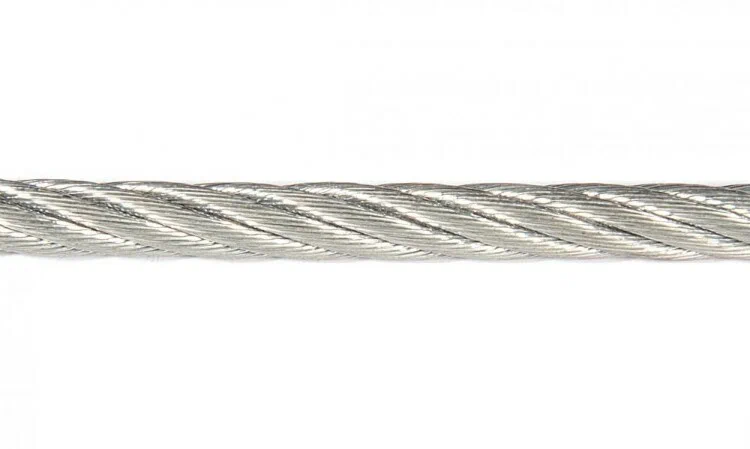 Канат (трос) стальной оцинкованный DIN 3055 Д=8